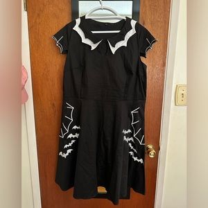 Gothic bats dress